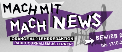 Image for 'ORANGE 94.0 Lehrredaktion – Radiojournalismus lernen!'